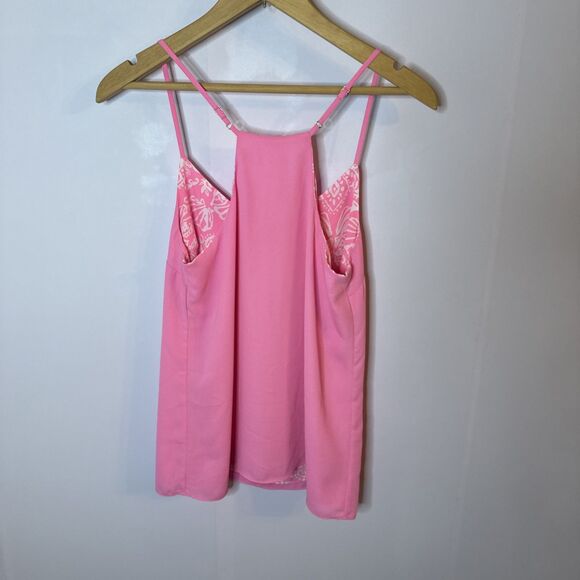 Lilly Pulitzer Lileeze Dusk Cami Reversible Tank Top‎ Barbie Pink Size XS - Picture 10 of 12